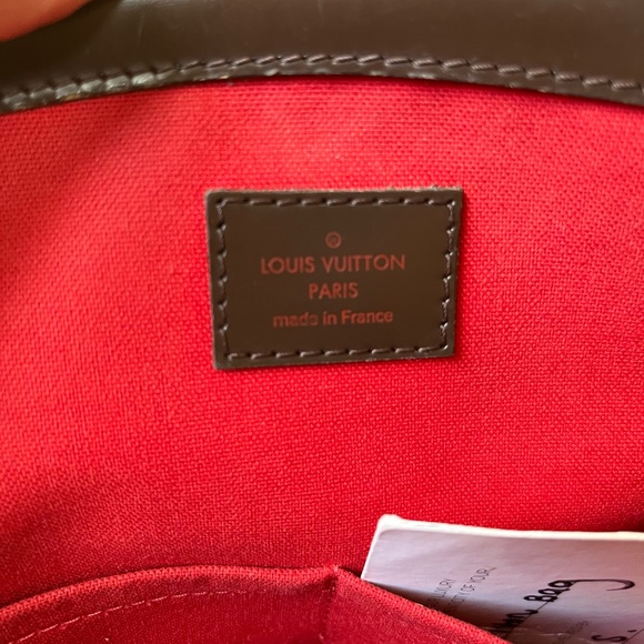 Louis Vuitton Verona Brown Ebene Canvas Shoulder Bag - Picture 7 of 8